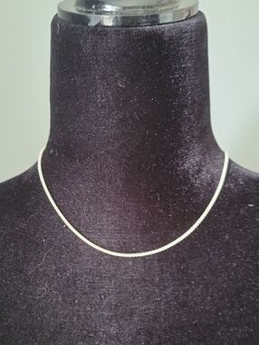 Sterling Silver Cable Chain Necklace